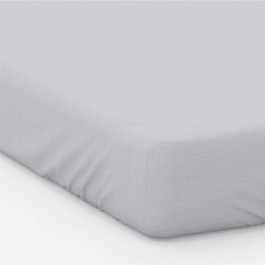 200 Thread Count Cotton Percale Fitted Bed Sheet Cloud