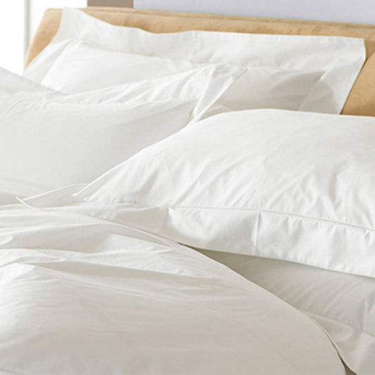 Oxford 200TC Border Panel Pillowcase White